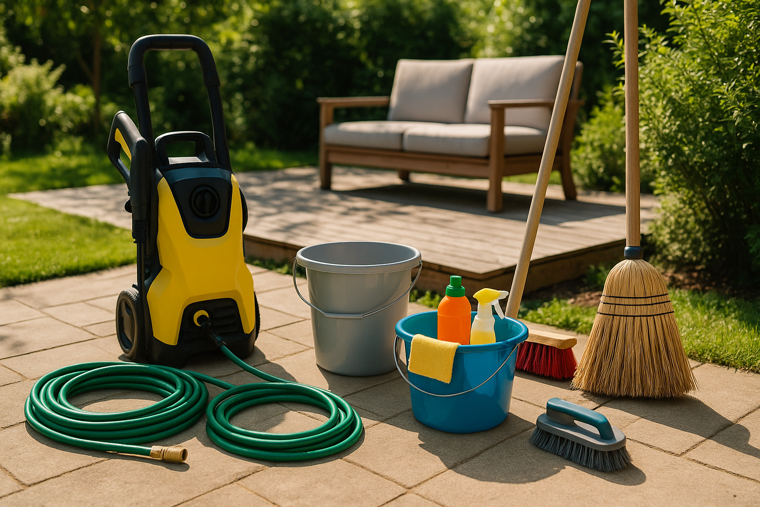 Outdoor Cleaning, no peoples